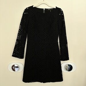 Maje Lace dress in black